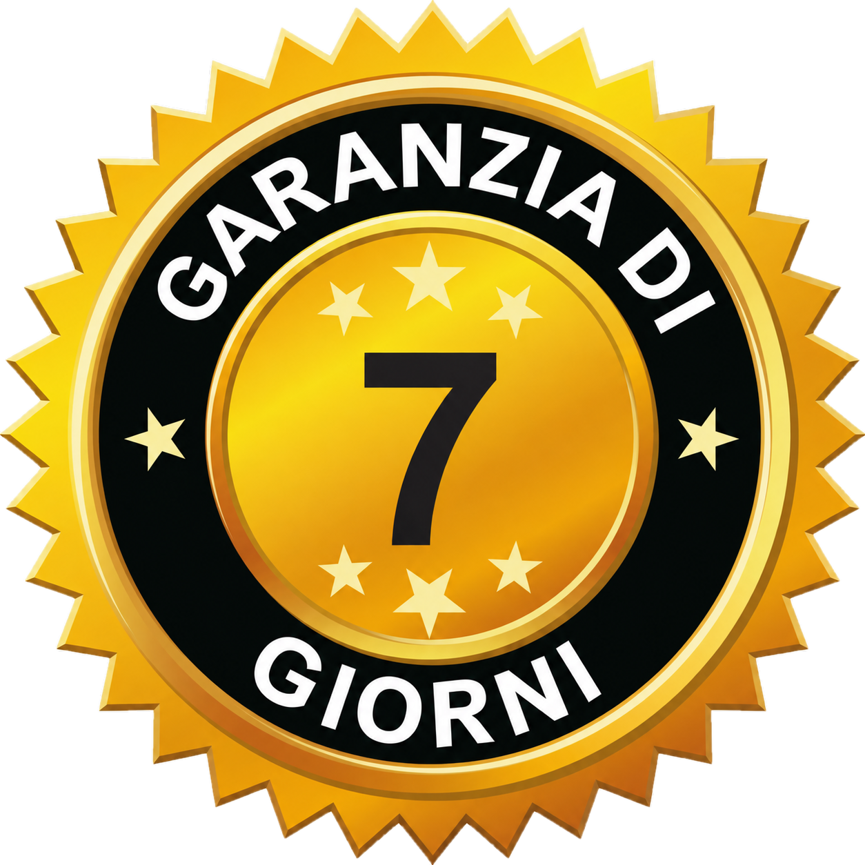 Garanzia di 7 giorni: soddisfatte o rimborsate